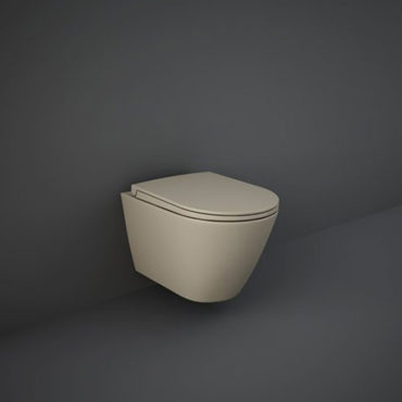 Wall-Hung-WC--Brown-Color